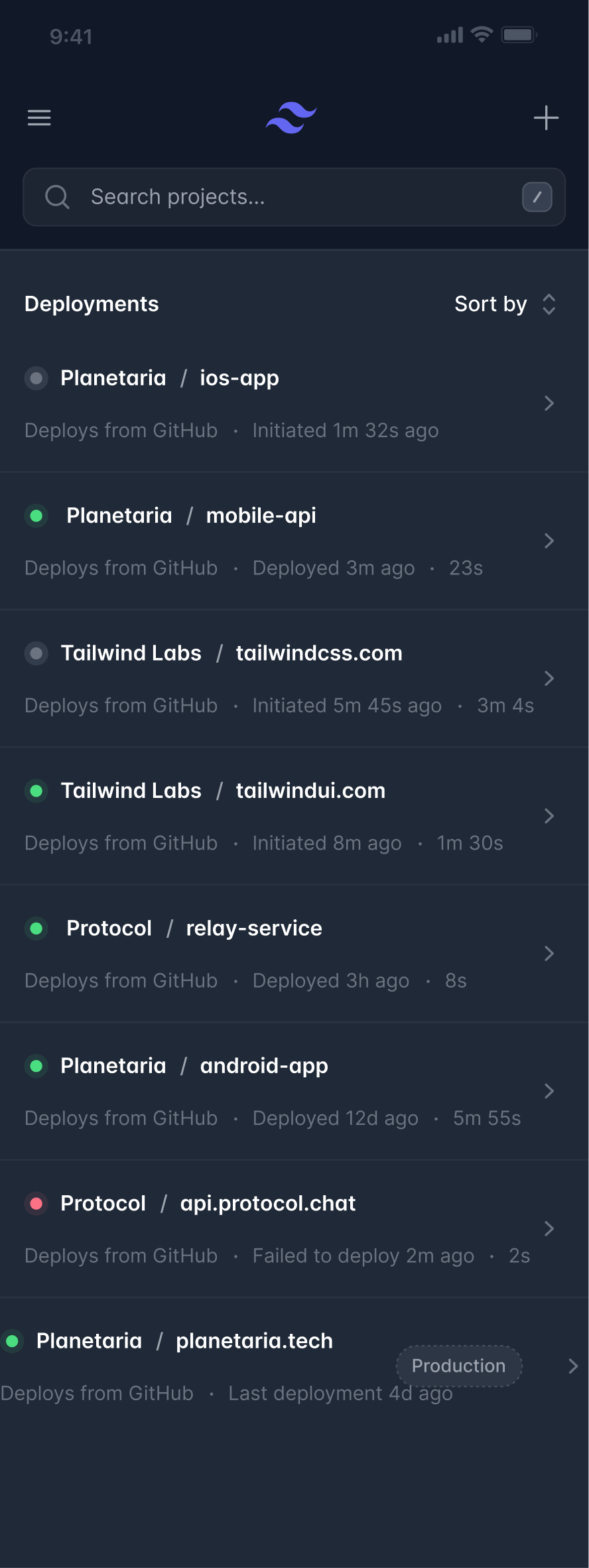 Real-time settlement diagram